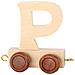 Lettera P Trenino In Legno - Foto miniatura 1