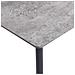 Tavolo Da Pranzo Grigio 160x80x75 Cm In Mdf - Foto miniatura 4