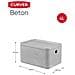 Contenitori Con Coperchio Beton 3 Pz Misura S Grigio Chiaro - Foto miniatura 9