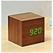 Cube Click Clock, Orologio, - Madera Verde - Foto miniatura 1