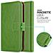 Custodia Compatibile Con Samsung Galaxy S10 In Verde Erbe - Coperchio Protettiva Con Chiusura Magnetica, Funzione Stand E Tasca Per Le Carte - Foto miniatura 8