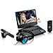 Lettore DVD Portatile DVP-910 BLAU Convertibile 9" Nero, Blu  - Foto miniatura 1