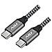 Cavo Usb 3.2 Type C 60 Watt Bk 1,5m 20v / 3a Adj - Foto miniatura 1