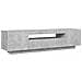 Mobile Porta TV con Luci LED Grigio Cemento 160x35x40 cm - Foto miniatura 6