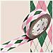 Nastro Adesivo Decorativo Tartan - Rosa E Verde - 1,5 Cm X 7 M - Foto miniatura 1