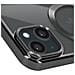 Cover Magsafe Per Iphone 15 Plus Silicone Bordo Cromato Nero - Foto miniatura 2