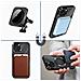 Cover Magsafe Per Iphone 15 Plus Silicone Bordo Cromato Nero - Foto miniatura 5