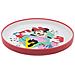 Disney Piatto Piano Bianco E Rosa Per Bambine In Plastica Minnie Con Base Antiscivolo - Foto miniatura 3