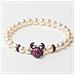 Bracciale Donna Jla-br-crab-5-wh Viola Bianco Argento Puro 16 Mm - Foto miniatura 1