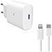 B0925CDC05 Caricabatterie per dispositivi mobili Universale Bianco AC Ricarica rapida Interno - Foto miniatura 1
