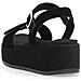 Black Casual Open Sandals Sandali Pelle Scamosciata /nabuk Scarpe Donna Nero Eu 37, D1n50-00 - Foto miniatura 3