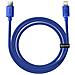 Cavo Da Lightning A Usb-c 20w Crystal Shine Per Ricarica E Sincronizzazione 1,2m, Blu - Foto miniatura 1