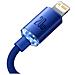 Cavo Da Lightning A Usb-c 20w Crystal Shine Per Ricarica E Sincronizzazione 1,2m, Blu - Foto miniatura 5