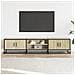 Mobile Porta Tv Rovere Sonoma 180x35x41 Cm In Truciolato - Foto miniatura 3