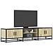Mobile Porta Tv Rovere Sonoma 180x35x41 Cm In Truciolato - Foto miniatura 1