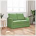 Divanetto Verde Chiaro Tessuto, Legno Divano per Due Divanetto - Foto miniatura 3