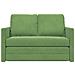 Divanetto Verde Chiaro Tessuto, Legno Divano per Due Divanetto - Foto miniatura 6