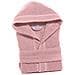 Accappatoio Con Cappuccio Spugnissima Gim In Cotone Colore Rosa Misura Ml - Foto miniatura 2