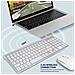 Combo Tastiera E Mouse Wireless - Argento - Foto miniatura 7