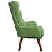 Poltrona Rilassante Verde Chiaro in Velluto - Foto miniatura 5