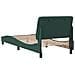 Giroletto senza Materasso Verde Scuro 90x200 cm in Velluto - Foto miniatura 7