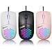 Mouse Ottico Cablato Rgb A 7 Colori Con Interfaccia Type-c Da 1,5 M Black - Foto miniatura 5