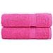 Asciugamani Premium SOLUND 2 pz Rosa 50x100 cm 600 g/m² - Foto miniatura 1