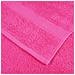 Asciugamani Premium SOLUND 2 pz Rosa 50x100 cm 600 g/m² - Foto miniatura 7