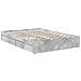 Letto con Contenitore con testiera Grigio cemento 135 x 190 cm - Foto miniatura 6