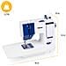 Macchina Da Cucire Con 38 Punti, Tavolo Estensibile, Braccio Libero, Luce Led, Infila-ago Automatico, Tagliafilo, Controllo Velocità, Compatta E Facile - Foto miniatura 4