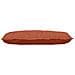 Cuscino per Schiena Rosso Arancio 100 x 50 cm Tessuto in Cords - Foto miniatura 5