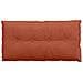 Cuscino per Schiena Rosso Arancio 100 x 50 cm Tessuto in Cords - Foto miniatura 6