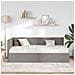 Struttura Letto Angolare con Materasso 2 pcs Talpa Velluto - Foto miniatura 3