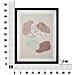 Stampa Con Cornice Face A Line Art Donna Toni Terra 35x47 Cm - Foto miniatura 6