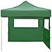 Tenda Party Verde 292 x 292 x 315 cm Tessuto Oxford - Foto miniatura 2