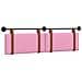 Testata appesa Tinta unita Rosa 170 x 55 x 5 cm PU Antico - Foto miniatura 1