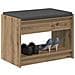 Panca per ingresso Rovere Artigianale 63 x 38 x 45 cm - Foto miniatura 3