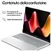 E4EW9EA laptop Copilot+ PC Computer portatile 40,6 cm (16") 2K 24 GB DDR5-SDRAM 512 GB SSD Wi-Fi 6 (802.11ax) Windows 11 Home Grigio, Argento - Foto miniatura 12