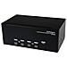 Switch KVM DVI USB per monitor triplo a 4 porte con audio e hub USB 2.0 - Foto miniatura 1