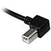 Cavo USB 2.0 A a B con angolare sinistro 3 m - M / M - Foto miniatura 4