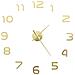 Orologio Da Parete 3d In Stile Moderno 100cm Xxl Oro - Foto miniatura 2