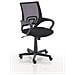 Sedia Ufficio Genius in Rete Traspirante I Sedia Pc Ergonomica Girevole Regolabile I Sedia Studio Imbottita con Braccioli e Ruote I Carico Max 120 kg Nero - Foto miniatura 1