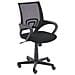 Sedia Ufficio Genius in Rete Traspirante I Sedia Pc Ergonomica Girevole Regolabile I Sedia Studio Imbottita con Braccioli e Ruote I Carico Max 120 kg Nero - Foto miniatura 5
