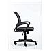 Sedia Ufficio Genius in Rete Traspirante I Sedia Pc Ergonomica Girevole Regolabile I Sedia Studio Imbottita con Braccioli e Ruote I Carico Max 120 kg Nero - Foto miniatura 3
