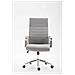 Sedia Ufficio Girevole Kolumbus in Tessuto I Sedia Scrivania Ergonomica con Alto Schienale I Sedia Studio Regolabile con Braccioli Grigio - Foto miniatura 2