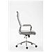 Sedia Ufficio Girevole Kolumbus in Tessuto I Sedia Scrivania Ergonomica con Alto Schienale I Sedia Studio Regolabile con Braccioli Grigio - Foto miniatura 3