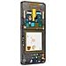 Schermo Lcd + Touch Screen Galaxy A80 Originale Nero - Foto miniatura 3