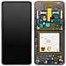 Schermo Lcd + Touch Screen Galaxy A80 Originale Nero - Foto miniatura 5