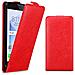 Custodia Compatibile Con Honor 8 In Rosso Mela - Coperchio Protettivo In Design Flip Con Chiusura Magnetica - Foto miniatura 2