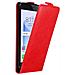 Custodia Compatibile Con Honor 8 In Rosso Mela - Coperchio Protettivo In Design Flip Con Chiusura Magnetica - Foto miniatura 4